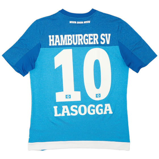 2015-16 Hamburg Away Shirt Lasogga #10 - 9/10 - (XL.Boys)