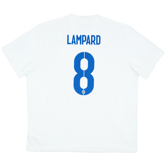 2014-15 England Home Shirt Lampard #8 - 9/10 - (XXL)
