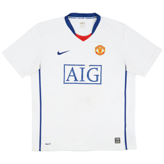2008-10 Manchester United Away Shirt - 4/10 - (L)