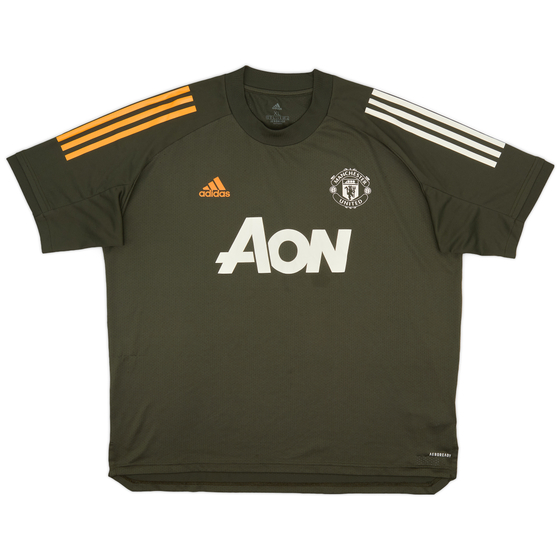 2020-21 Manchester United adidas Training Shirt - 10/10 - (XL)