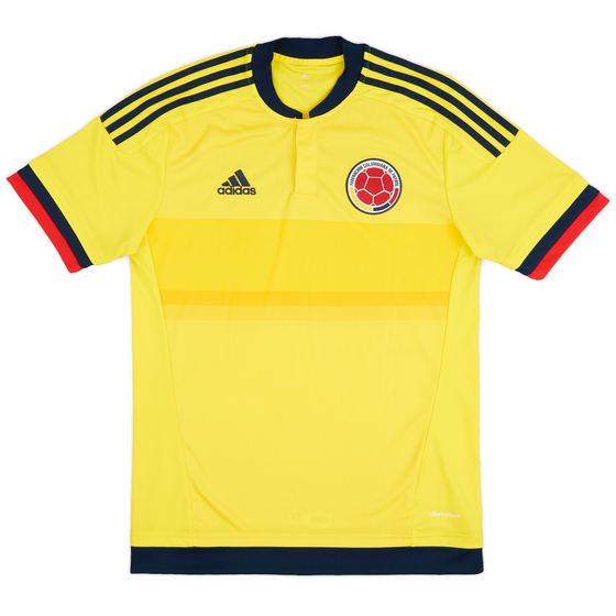 2015 Colombia Copa America Home Shirt - 8/10 - (S)