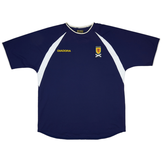 2003-05 Scotland Home Shirt - 9/10 - (XL)