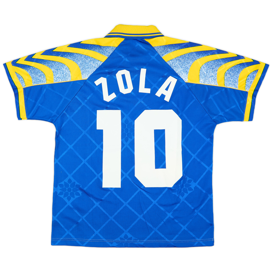 1995-97 Parma Away Shirt Zola #10 - 8/10 - (S)