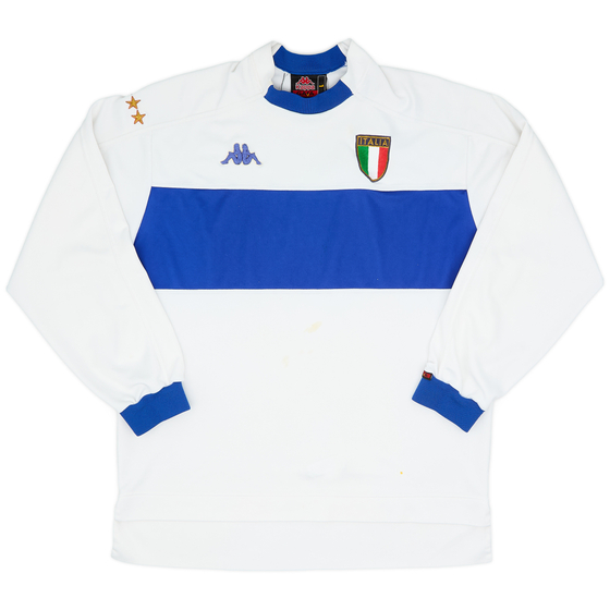 1998-00 Italy Away L/S Shirt - 7/10 - (L)