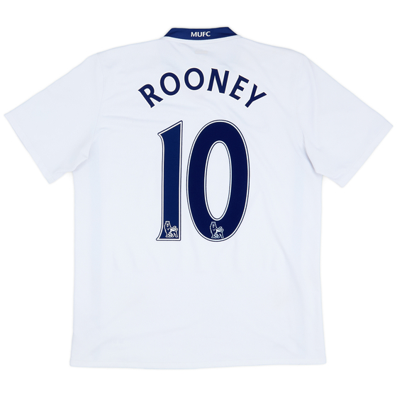 2008-10 Manchester United Away Shirt Rooney #10 - 6/10 - (M)