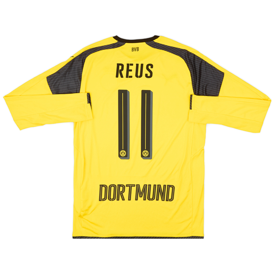 2016-17 Borussia Dortmund Home European L/S Shirt Reus #11 - 7/10 - (M)