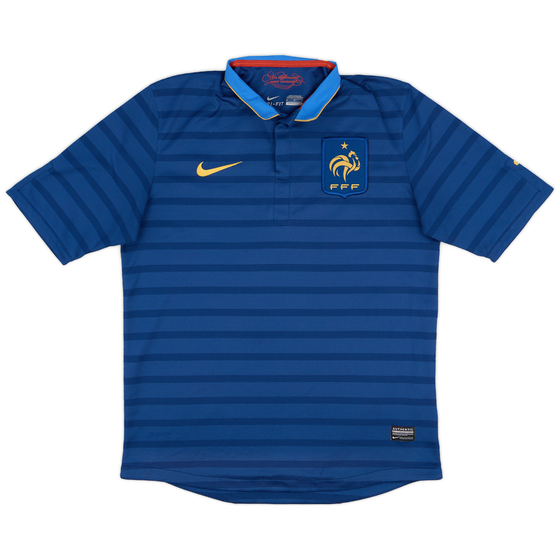 2012-13 France Home Shirt - 8/10 - (M)