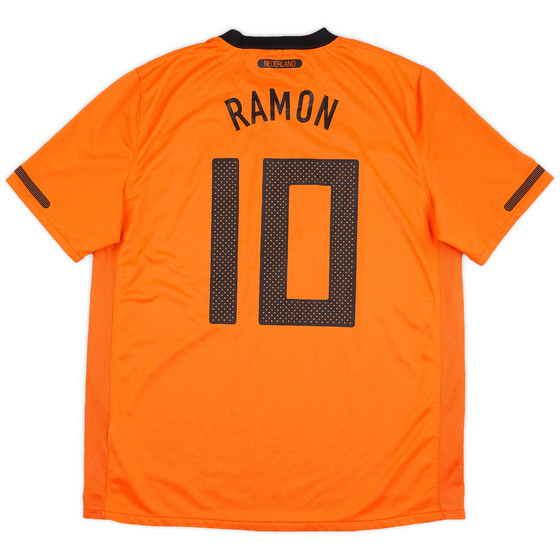 2010-11 Netherlands Home Shirt Ramon #10 - 6/10 - (L)
