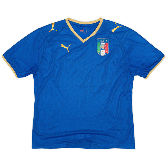 2007-08 Italy Home Shirt 7/10 - (L.Boys)