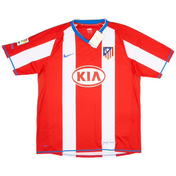 2007-08 Atletico Madrid Home Shirt Luis Garcia #17 (XL)
