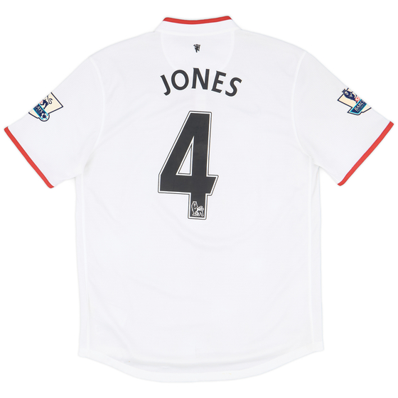 2012-14 Manchester United Away Shirt Jones #4 (M)