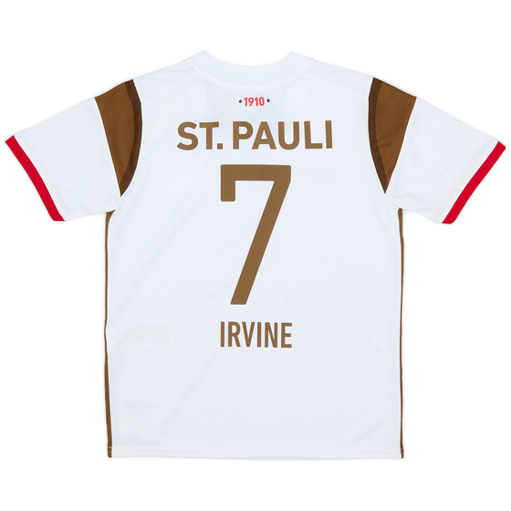 2022-23 St Pauli Away Shirt Irvine #7 (KIDS)