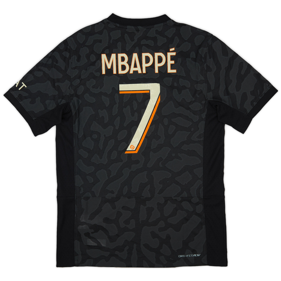 2023-24 Paris Saint-Germain Authentic Third Shirt Mbappe #7 (M)