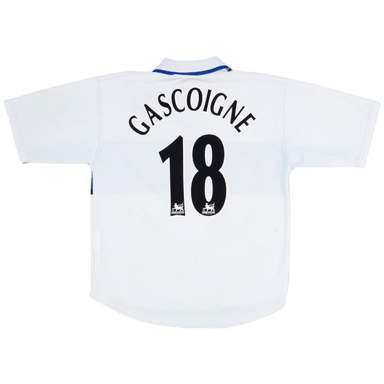 2000-01 Everton Third Shirt Gascoigne #18 - 6/10 - (L)