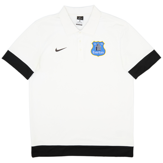 2013-14 Everton Nike Polo Shirt - 9/10 - (L)