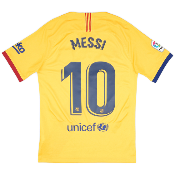 2019-20 Barcelona Away Shirt Messi #10 - 10/10 - (S)