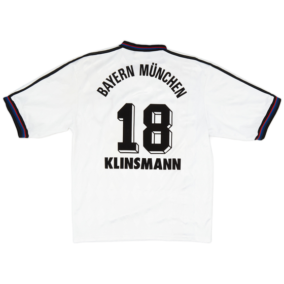 1996-98 Bayern Munich Away Shirt Klinsmann #18 - 6/10 - (M)