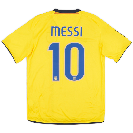 2008-10 Barcelona Away Shirt Messi #10 - 9/10 - (S)