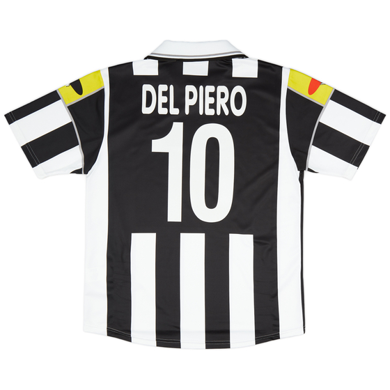 2000-01 Juventus CiaoWeb Home Shirt Del Piero #10 - 8/10 - (M)