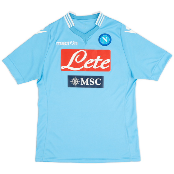 2013-14 Napoli Home Shirt - 9/10 - (S)
