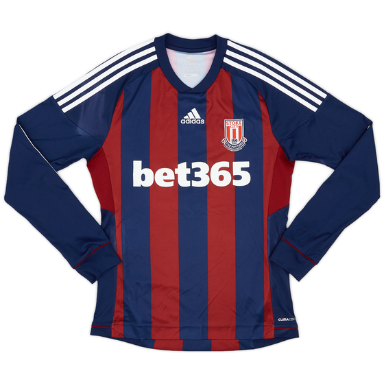 2012-13 Stoke '150 Years' Away L/S Shirt - 8/10 - (S)