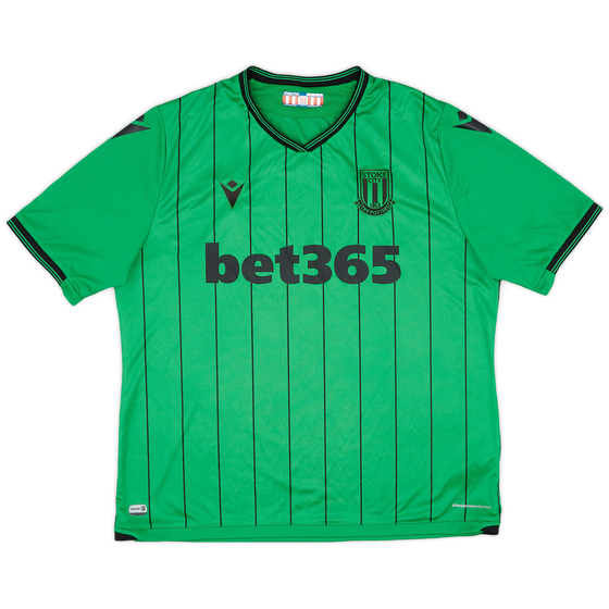 2021-22 Stoke City Away Shirt - 8/10 - (XL.Boys)