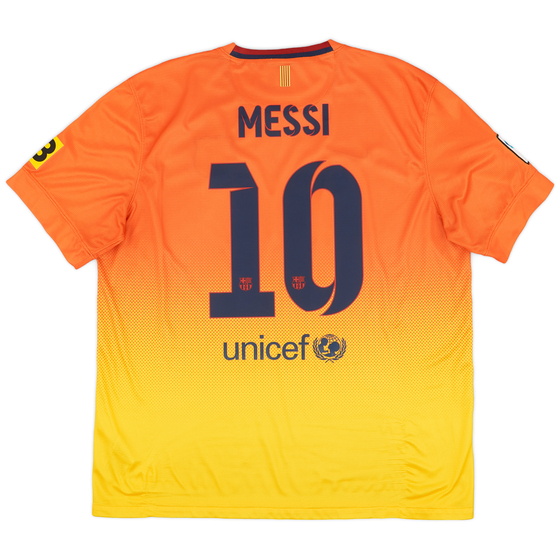 2012-13 Barcelona Away Shirt Messi #10 - 8/10 - (XL)