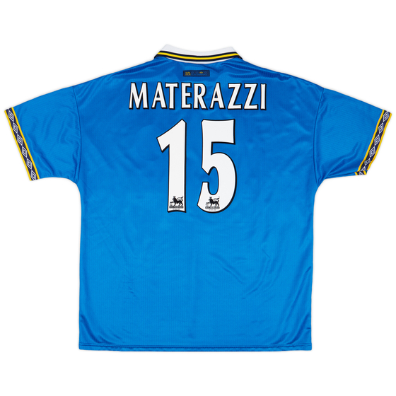 1997-99 Everton Home Shirt Materazzi #15 - 9/10 - (XXL)