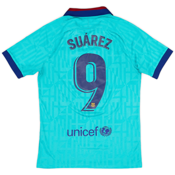 2019-20 Barcelona Third CL Shirt Suarez #9 - 7/10 - (S)