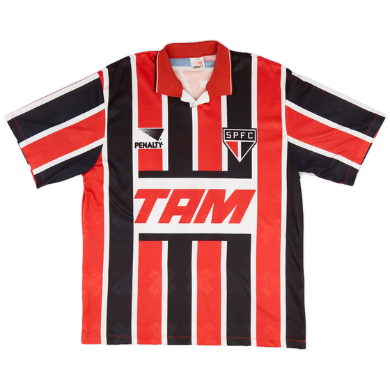 1993-94 Sao Paulo Away Shirt #10 (Leonardo) - 9/10 - (XL)