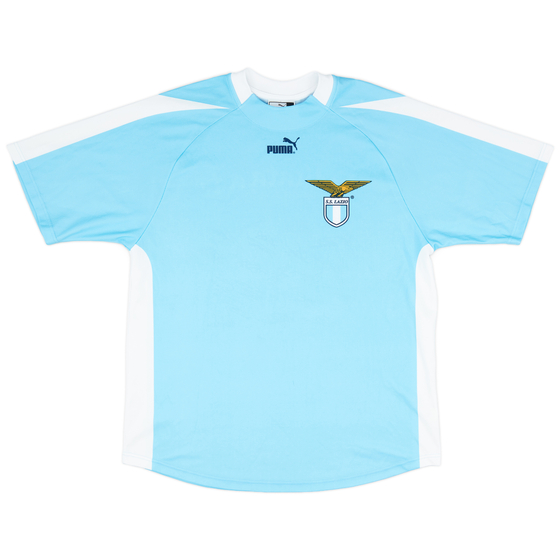 2003-04 Lazio 'Signed' Basic Home Shirt - 10/10 - (L)