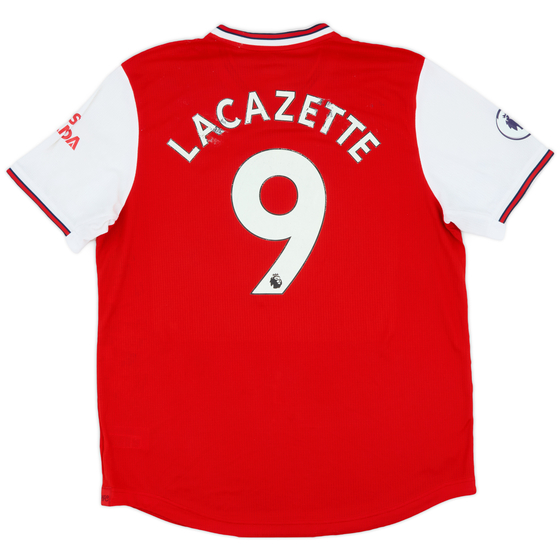 2019-20 Arsenal Authentic Home Shirt Lacazette #9 - 4/10 - (XL)