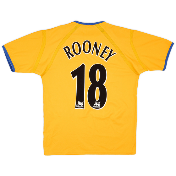 2003-04 Everton Away Shirt Rooney #18 - 9/10 - (S)