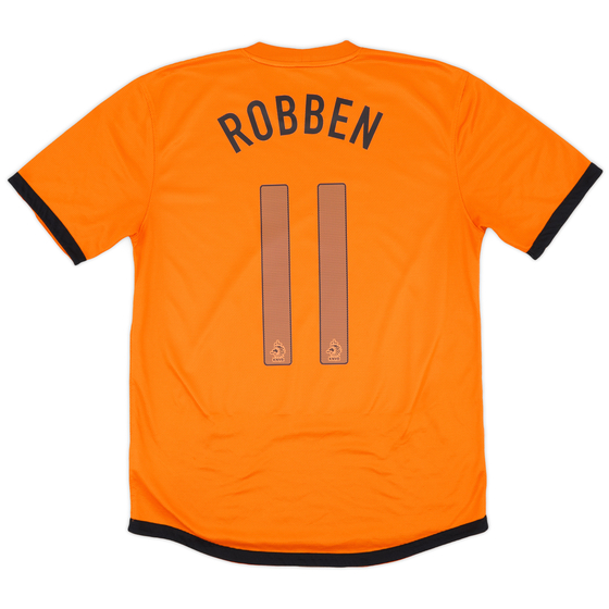 2012-13 Netherlands Home Shirt Robben #11 - 5/10 - (M)
