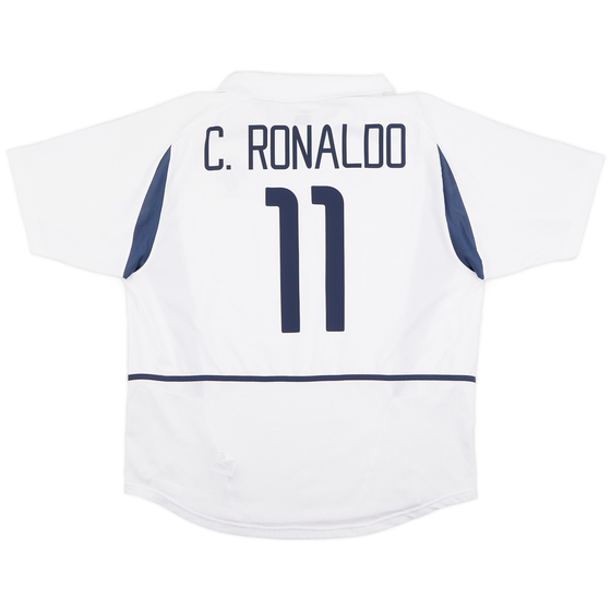 2002-04 Portugal Away Shirt C.Ronaldo #11 - 8/10 - (XL)