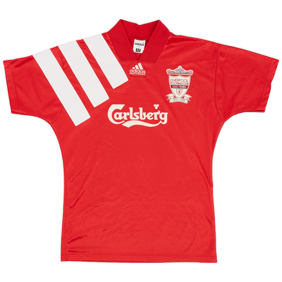 1992-93 Liverpool Centenary Home Shirt - 9/10 - (S)