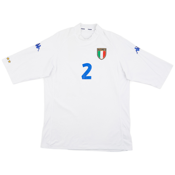 2000-01 Italy Away Shirt #2 - 7/10 - (XL)