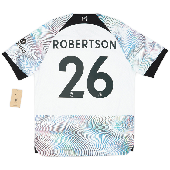 2022-23 Liverpool Authentic Away Shirt Robertson #26