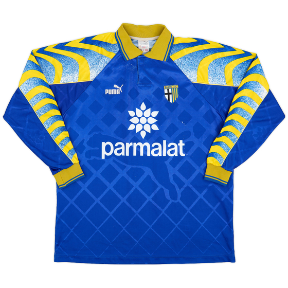 1995-97 Parma Away L/S Shirt #17 - 7/10 - (L)