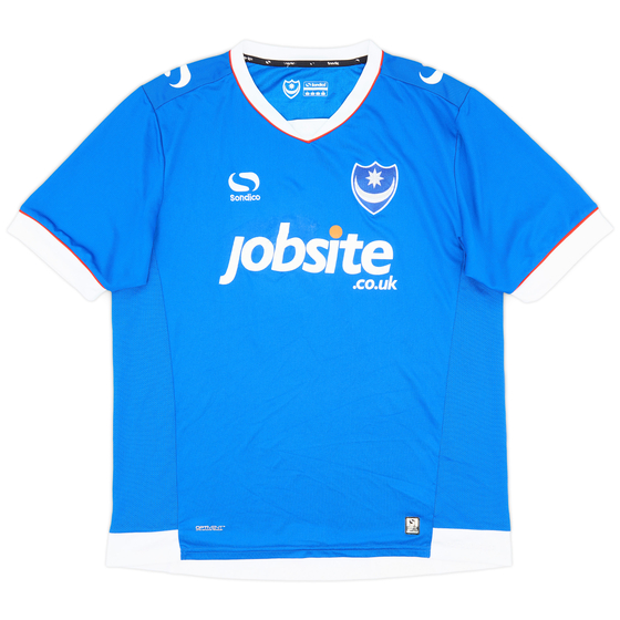 2016-17 Portsmouth Home Shirt - 5/10 - (L)
