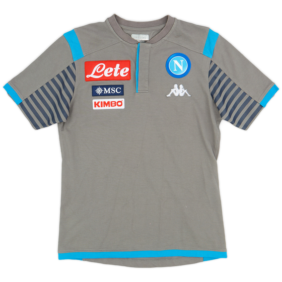 2019-20 Napoli Kappa Polo Shirt - 9/10 - (M)