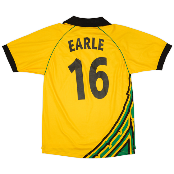 1998-00 Jamaica Home Shirt Earle #16 - 7/10 - (S)