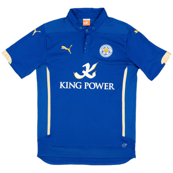 2014-15 Leicester Home Shirt - 9/10 - (M)