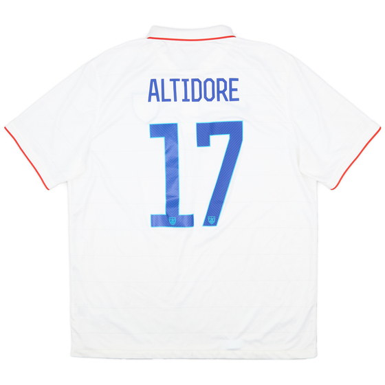 2014-15 USA Home Shirt Altidore #17 - 9/10 - (XXL)