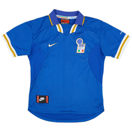 1996-97 Italy Home Shirt - 9/10 - (L.Boys)