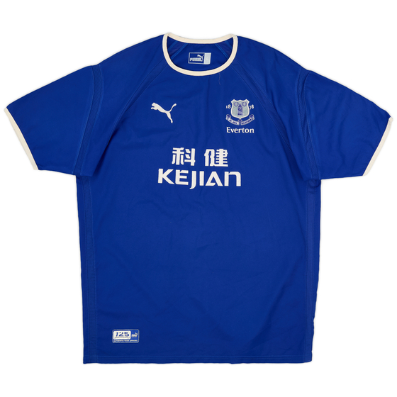 2003-04 Everton Home Shirt - 8/10 - (L)