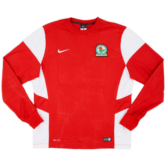 2014-15 Blackburn Nike Training L/S Shirt - 8/10 - (L)