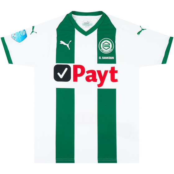 2018-19 Groningen Match Issue Home Shirt #14 (El Hankouri) v Ajax