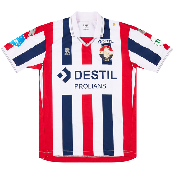 2020-21 Willem II Match Issue Home Shirt Owusu #13 (v Ajax)