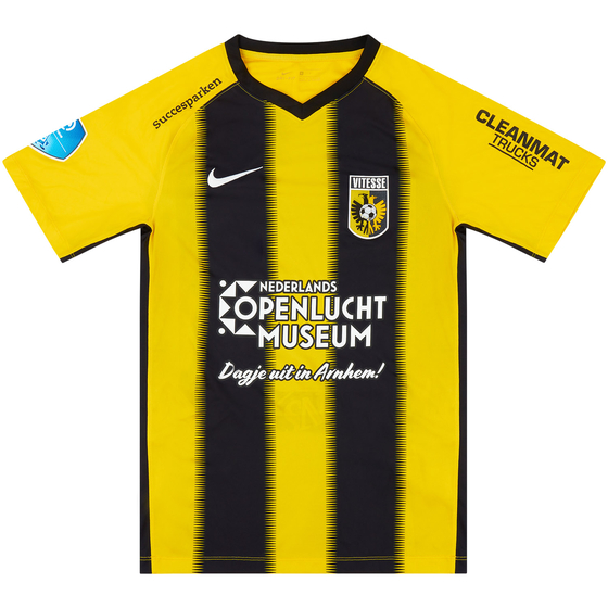 2019-20 Vitesse Match Issue Home Shirt Leeflang #39